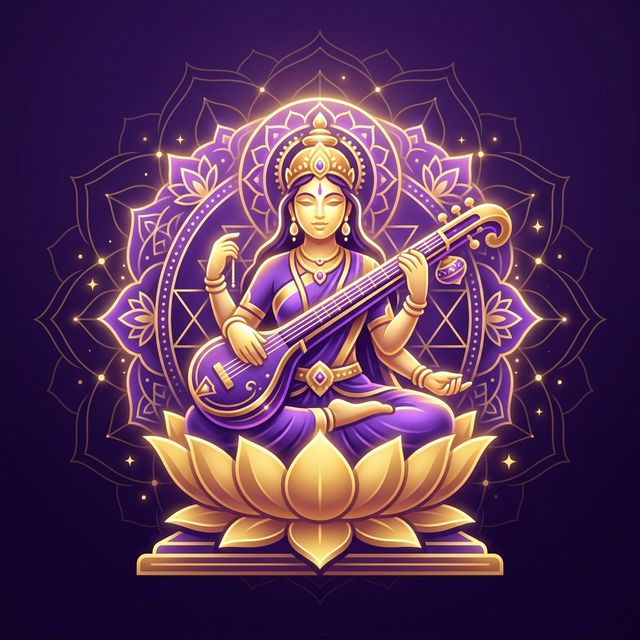 Goddess Saraswati
