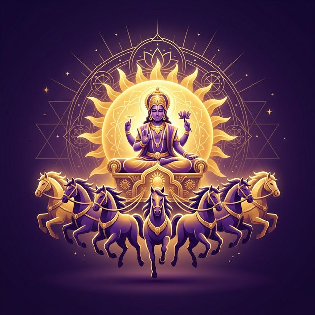 Surya (Sun God)